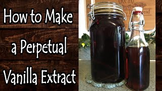 How to Make a Perpetual Vanilla Extract