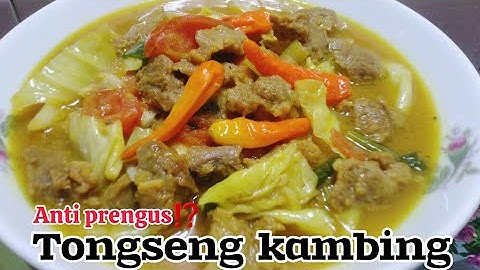 tongseng kambing tanpa santan tanpa bau prengus dijamin enak banget // cook lamb