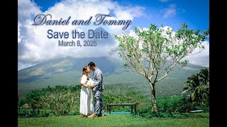 save the date || Daniel and Tommy || 03.08.2025