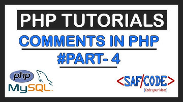 PHP Tutorials   Comments in PHP -  PHP Comments in Hindi/Urdu Part 4