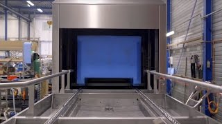 UNIKON Industrial Washers - Dolav washer with rotating wash frame and external heat exchanger