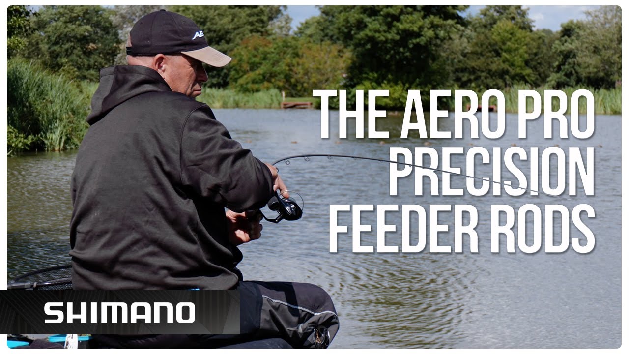 The Shimano Aero Pro Precision feeder fishing rods
