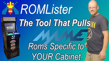 DIY Guide to Automating MAME Rom Selection Based off of YOUR Cabinet Controls