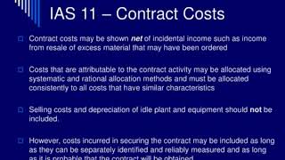 construction contracts ias 11
