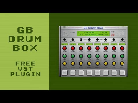 GB DrumBox Is A FREE Game Boy VST Plugin