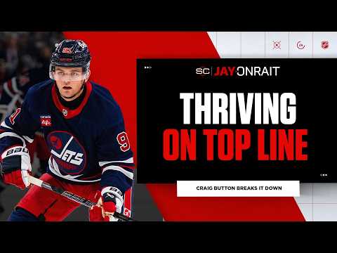 ‘Cole Perfetti has a brilliant hockey mind’: Button on Perfetti’s strong showing on top line