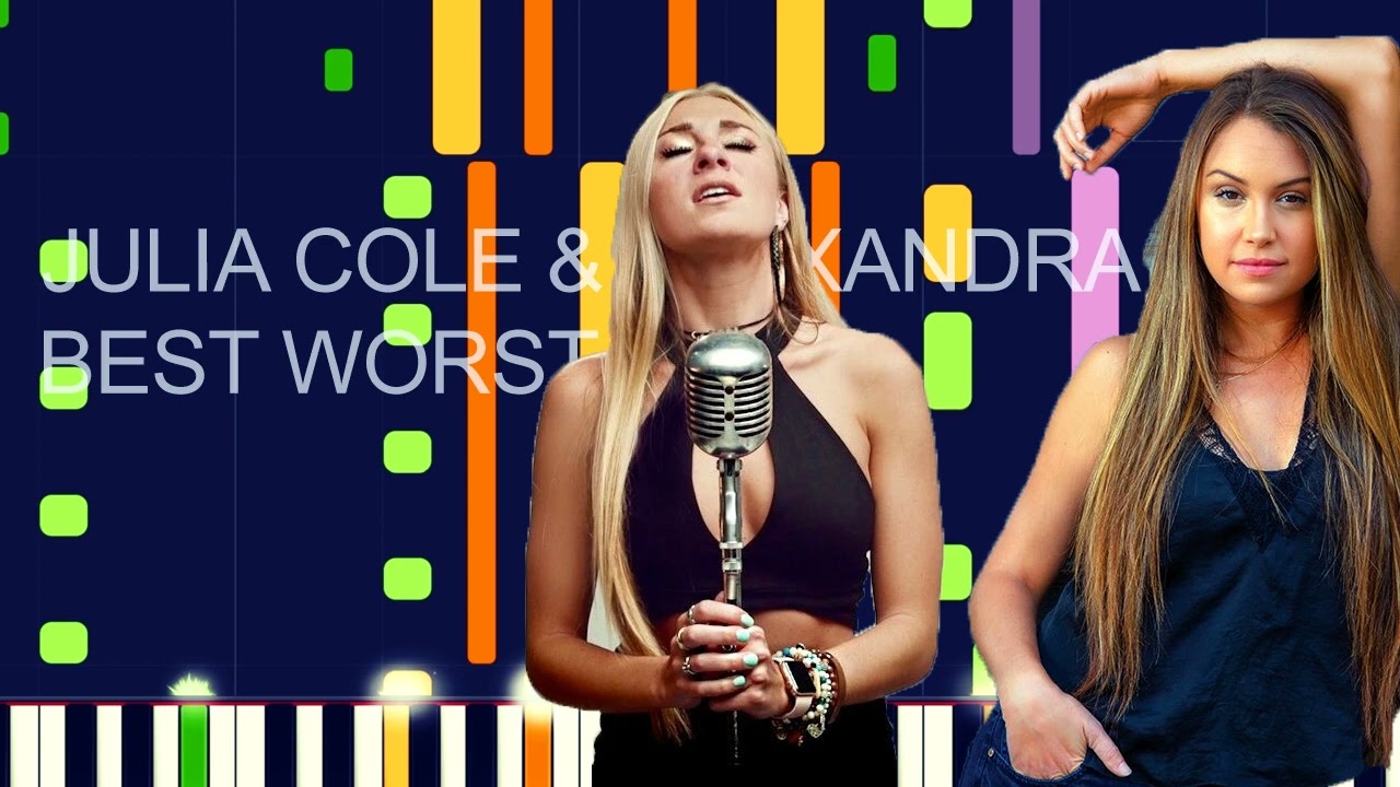 Julia Cole & Alexandra Kay - BEST WORST EX (PRO MIDI FILE REMAKE) - "in the style of"