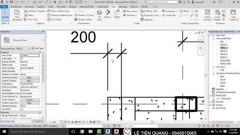 Tự học Revit Structure Bài 15 Hướng dẫn hiệu chỉnh Dimension trong Revit