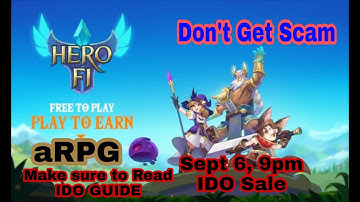 HeroFi NFT Action RPG Play To Earn "Don