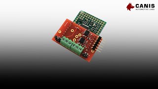 How software uses an I/O pin mux to get direct access to a CAN transceiver