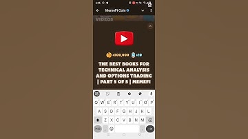 MemeFi|The Best Books For Technical Analysis And Options Trading|Part 5 Of 5| today 29 October 2024