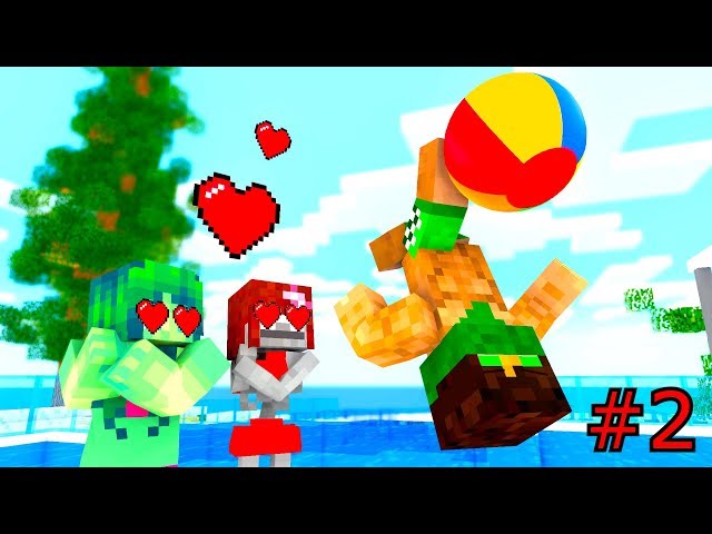 Monster School Swimming Challenge Minecraft Animation Youtube - bebe aenh vs bebe aenh roblox aenh clone tycoon 2 ฟร ว ด โอ