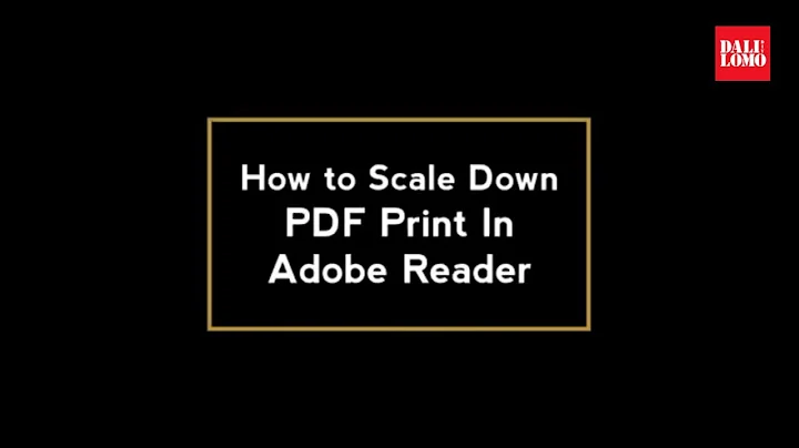 How to Resize & Scale Down PDF In 2021