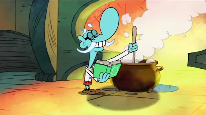 Chowder Screams Into Mung's Ear(But Chowder Has Tiny Tim's Voice And Mung Has Daphne Blake's Voice)