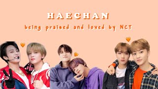 Haechan being praised and loved by NCT