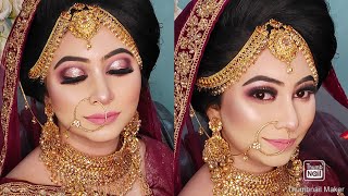 bridal Makeup tutorial | Nadia's Makeover
