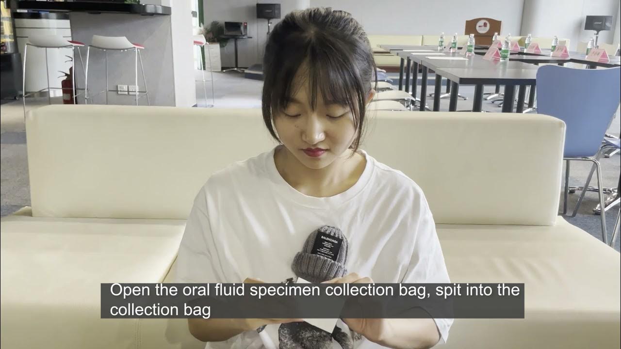 JOYSBIO SARSCOV2 Antigen Rapid Test Kit Saliva Operation Video YouTube
