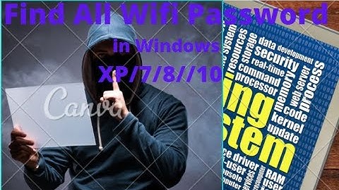 CMD : Find All Wi-Fi Passwords With only 1 Command in Windows XP/7/8/8.1/10 || Show Wifi Password
