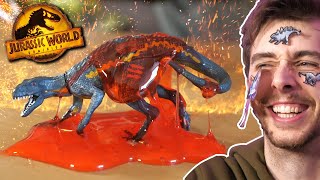 JURASSIC WORLD SLIME EGGS ARE A NIGHTMARE!!! - Jurassic Unboxing