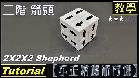 【不正常魔術方塊】二階箭頭方塊 教學 (2X2X2 Shepherd Cube Tutorial)