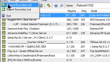 Gta sa mp error no people in any server FIX