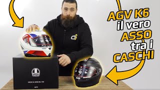 AGV K6 il vero ASSO tra i CASCHI tuttofare - YouTube