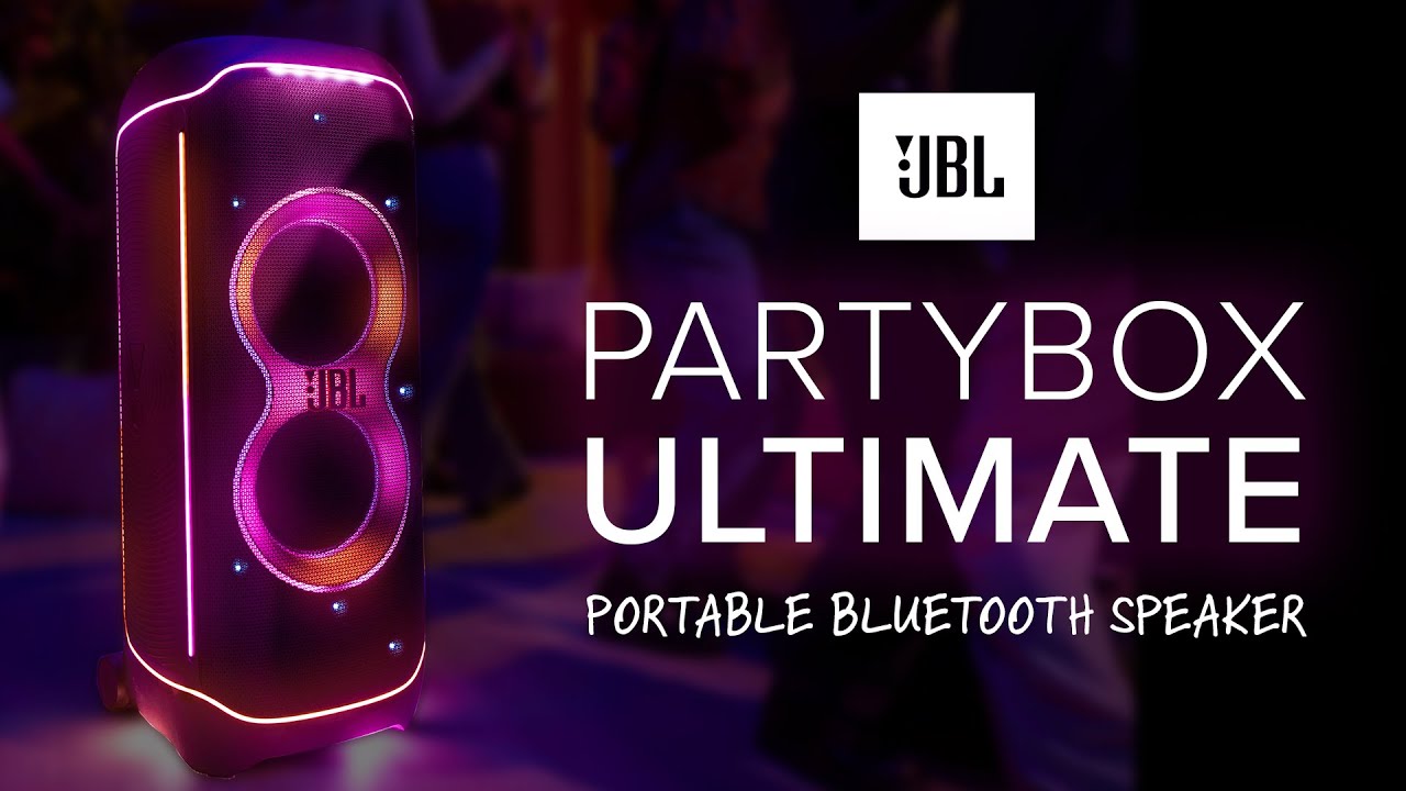 - without Party Partybox YouTube Limits JBL Ultimate Bluetooth Portable Speaker: