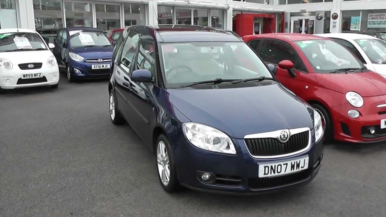 Used Car, Skoda Roomster 3 (TDi PD), DN07WWJ, Wessex Garages, Feeder