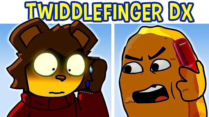 TWIDDLEFINGER DX / Lyrics + Cutscenes + 2 Endings / Max Vs Nugget (Fnf Mod)