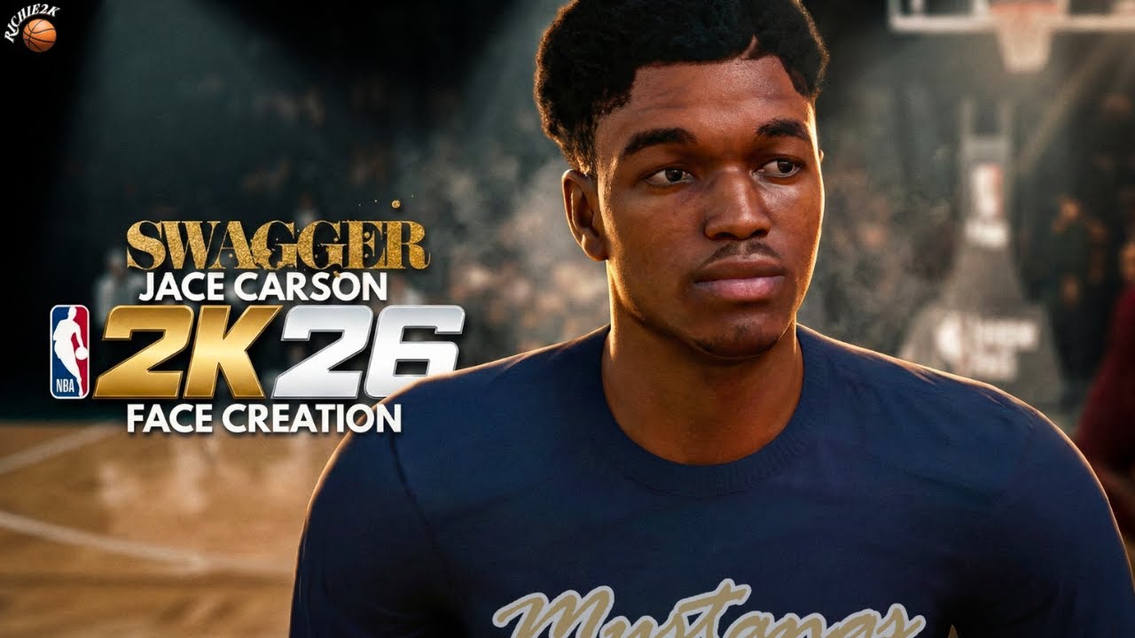Jace Carson Face Creation NBA 2K26