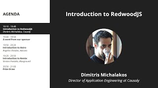 Introduction to Redwood JS - Dimitris Michalakos