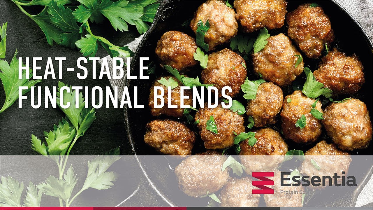 Functional heat-stable ingredients for meat extension - YouTube