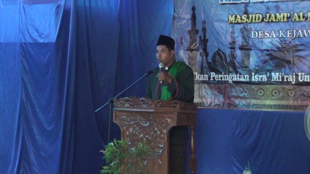 PENGAJIAN KH MFTAHUDIN ZUHRI | TENTANG ISRO MI'ROJ