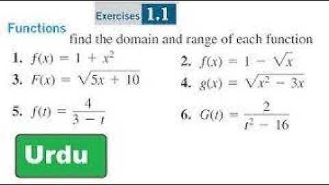 Thomas calculus 12 edition exercise 1.1 question no 1 to 8||Math tuitor 665