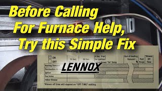 Lennox Furnace Fix & Prevention | Ignitor Replacement