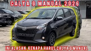 All New Toyota Calya G Manual 2026