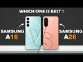 Samsung Galaxy A16 5G vs Samsung Galaxy A26 5G | Budget 5G Smartphone Showdown 2025