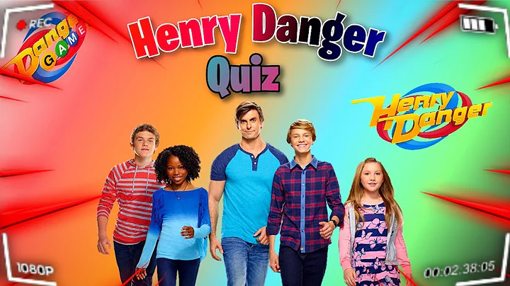 Henry Danger Quiz| How well do you know the series| Henry Danger Trivia