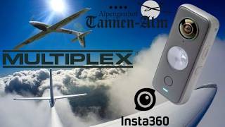 Multiplex FunRay 360° onboard @AlpengasthofTannenalm  insta360 X2