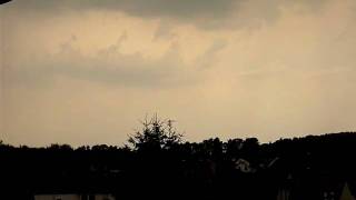 Das Unwetter nimmt seinen Lauf in 56249 Herschbach (03.07.10)