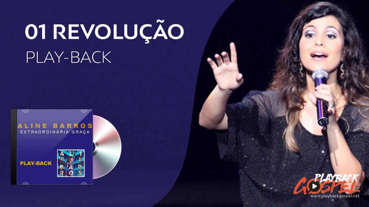 Aline Barros 01 Revolução Playback YouTube