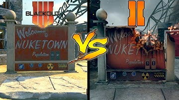 Blackout Maps Vs Original Zombies Maps – Map Comparison