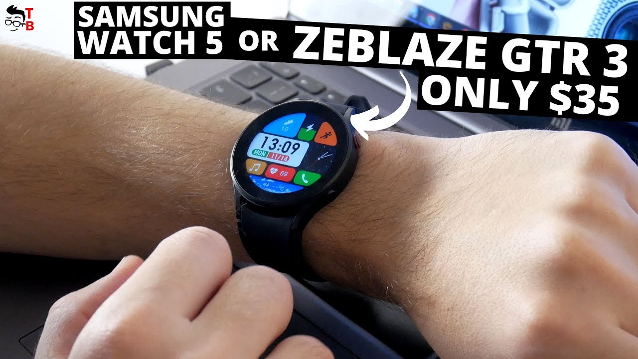 Zeblaze GTR 3 REVIEW: Why Does This Watch Look So Much Like Samsung? 