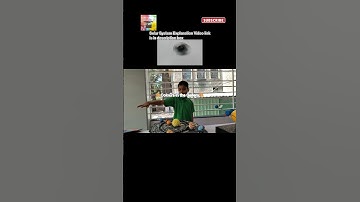 Solar System Working Model|Working Model without DC motor|WeCompletedProject| youtubetrendingvideo