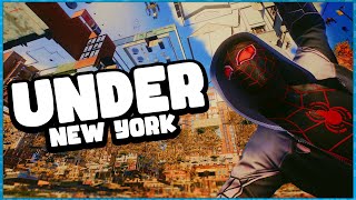 Glitching Under & Outside Marvels Spider-Man 2 - DPadGamer
