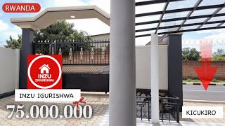 Famous HITAMO INZU ihwanye nubushobozi bwawe 🛎️Inzu igurishwa i Kigali Kicukiro Kuri Million 75.000.000   Wealth