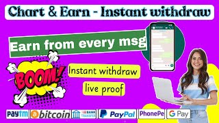 Chat & Earn| Instant Payment| Proof inside| Freelance| No investment @InfoTuberTamil