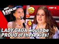 Best LADY GAGA Performances on The Voice Kids 🌈  ⭐️ | Top 10