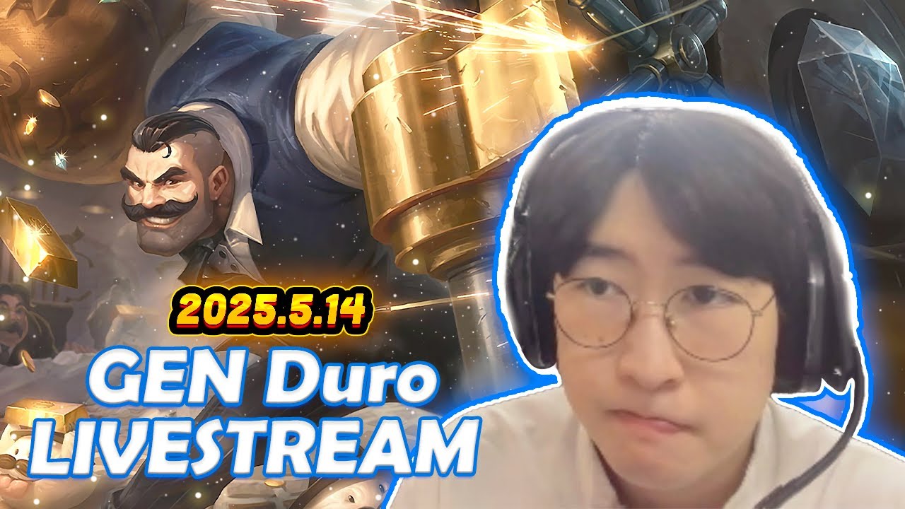 GEN.G Duro Fullstream 2025.5.14 KR Challenger Gameplay