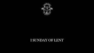 I Sunday of Lent